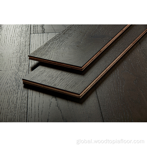 Dark Color Wood Floors Solid wood flooring oak floor modern interior wooden Supplier